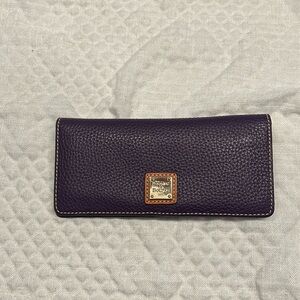 Dooney & Bourke Purple Wallet